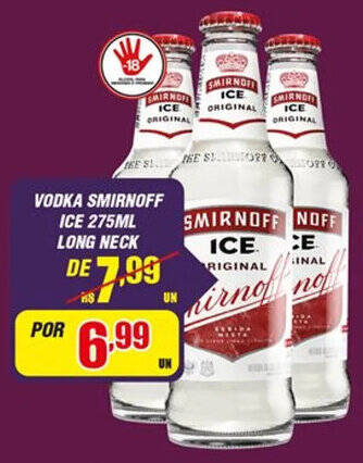 Violeta Supermercados VODKA SMIRNOFF ICE 275ML LONG NECK oferta