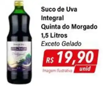 Hiper Moreira Suco de Uva Integral Quinta do Morgado 1,5 Litros oferta