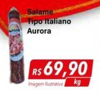 Hiper Moreira Salame Tipo Italiano Aurora oferta
