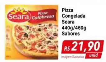 Pizza Congelada Seara 440g/460g Sabores