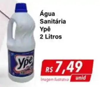 Hiper Moreira Água Sanitária Ypê 2 Litros oferta