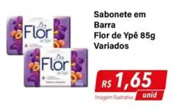 Hiper Moreira Sabonete em Barra Flor de Ypê 85g Variados oferta