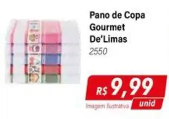 Hiper Moreira Pano de Copa Gourmet De'Limas oferta