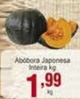 Rossi Supermercado Abobora Japonesa Inteira 1kg oferta