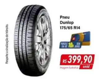 Hiper Moreira Pneu Dunlop 175/65 R14 oferta