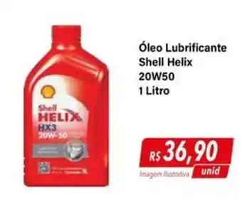 Hiper Moreira Óleo Lubrificante Shell Helix 20W50 1 Litro oferta