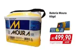 Hiper Moreira Bateria Moura 60gd oferta