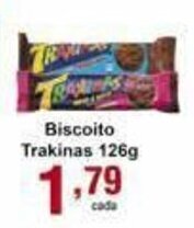 Biscoito Trakinas 126g