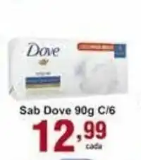 Rossi Supermercado Sab Dove 90g c/6 oferta