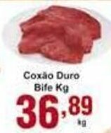 Rossi Supermercado Coxao Duro Bife 1kg oferta