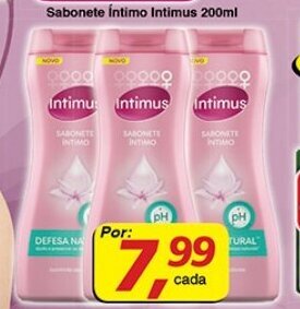 Supermercados Guanabara Sabonete Intimo Intimus 200ml oferta