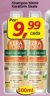 Supermercados Guanabara Shampoo 500ml Keradorm Skafe oferta