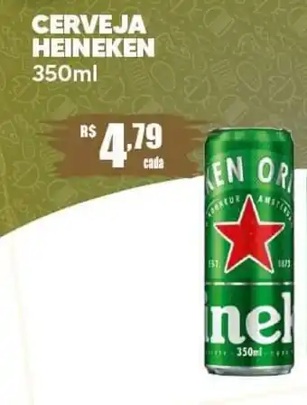 Supermercado Precito CERVEJA HEINEKEN 350ml oferta