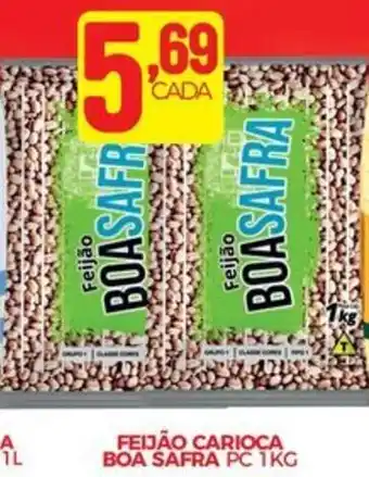 Fort Atacadista FEIJÃO CARIOCA BOA SAFRA PC 1KG oferta