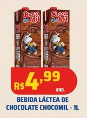 BEBIDA LÁCTEA TODDYNHO CHOCOLATE - 200ML oferta na Tatico