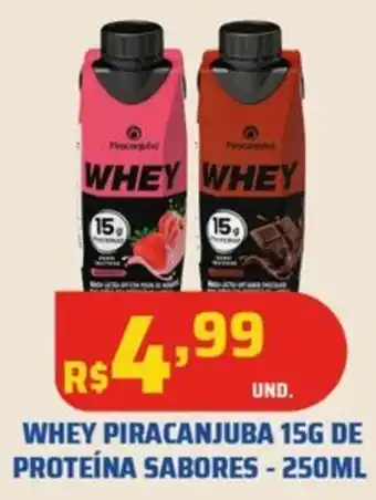 Tatico WHEY PIRACANJUBA 15G DE PROTEÍNA SABORES - 250ML oferta