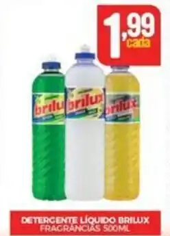 DETERGENTE LÍQUIDO BRILUX FRAGRANCIAS 500ML