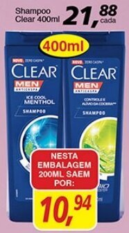 Supermercados Guanabara Shampoo Clear 200ml oferta