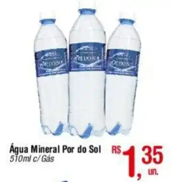Fort Atacadista Água Mineral Por do Sol 510ml c/Gás oferta