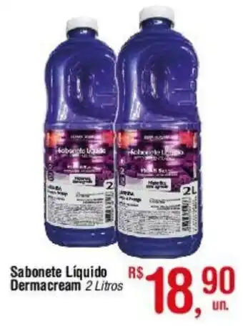 Fort Atacadista Sabonete Líquido Dermacream 2 Litros oferta