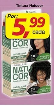 Supermercados Guanabara Tintura Natucor oferta