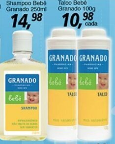 Supermercados Guanabara Talco Bebe Granado 100g oferta