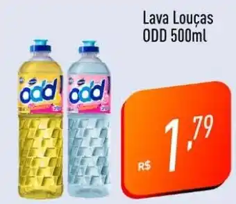 Supermercados Pague Menos Lava Louças ODD 500ml oferta