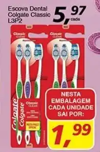 Supermercados Guanabara Escova Dental Colgate Classic L3 P2 oferta