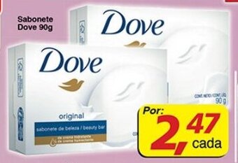 Supermercados Guanabara Sabonete Dove 90g oferta