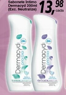 Supermercados Guanabara Sabonete Intimo Dermacyd 200ml (Exc. Neutralize) oferta
