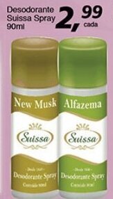 Desodorante Suissa Spray 90ml