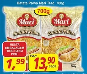 Supermercados Guanabara Batata Palha Mari Trad. 700g oferta