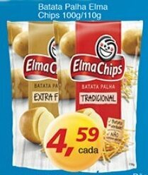 Supermercados Guanabara Batata Palha Elma Chips 100g/110g oferta