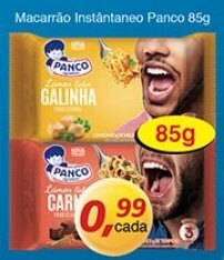 Supermercados Guanabara Macarrao Instantaneo Panco 85g oferta