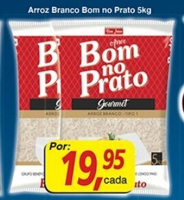 Supermercados Guanabara Arroz Branco Bom no Prato 5kg oferta