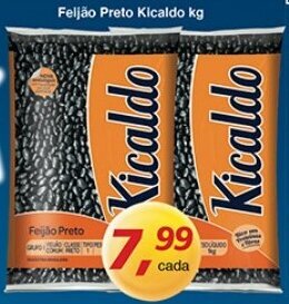 Supermercados Guanabara Feijao preto Kicaldo 1kg oferta