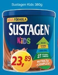 Supermercados Guanabara Sustagen Kids 380g oferta