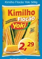Supermercados Guanabara Kimilho Flocao Yoki 500g oferta