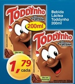 Supermercados Guanabara Bebida Lactea Toddynho 200ml oferta