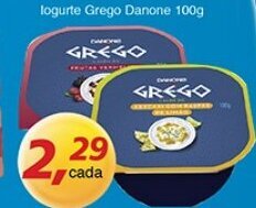 Supermercados Guanabara Iogurte Grego Danone 100g oferta