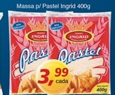 Supermercados Guanabara Massa p/ Pastel Ingrid 400g oferta