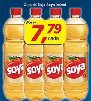 Supermercados Guanabara Oleo de Soja Soya 900ml oferta