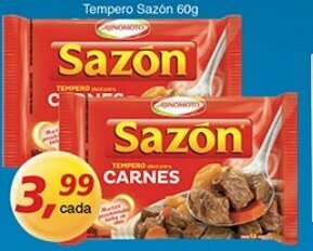 Supermercados Guanabara Tempero Sazon 60g oferta