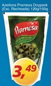 Supermercados Guanabara Azeitona Pramesa Doypack 120g/150g oferta