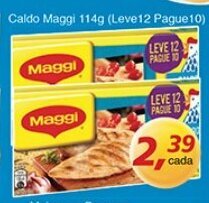 Supermercados Guanabara Caldo Maggi 114g oferta