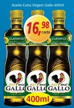 Supermercados Guanabara Azeite Extra Virgem Gallo 400ml oferta