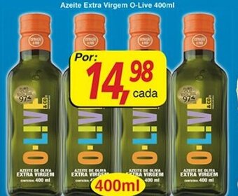 Supermercados Guanabara Azeite Extra Virgem O-live 400ml oferta