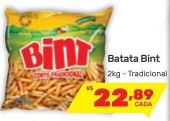 Supermercados Condor Batata Bint 2kg - Tradicional oferta