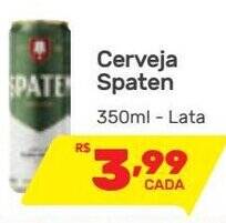 Supermercados Condor Cerveja Spaten 350ml - Lata oferta