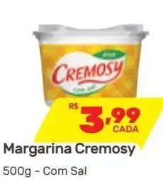 Margarina Cremosy 500g - Com Sal